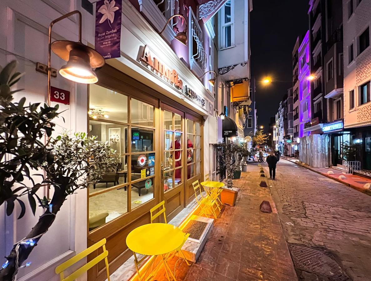 Amofta Hotel Taksim Provincia di Provincia di Istanbul Esterno foto
